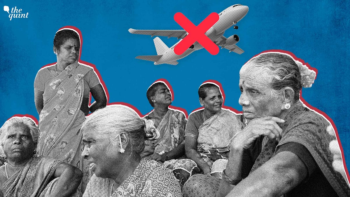 <div class="paragraphs"><p>The people of 12 villages in Tamil Nadu’s Kancheepuram district have been protesting the proposal to set up a second airport for Chennai that will result in all of them being relocated.</p></div>