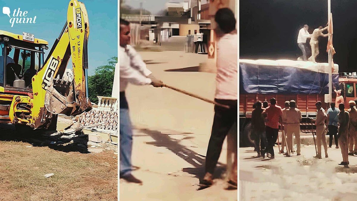 <div class="paragraphs"><p>In Gujarat, a state that goes to elections next month, the Navratri celebrations saw at least six incidents of violence between Hindu and Muslims; and demolitions of "encroachments" that were inhabited by Muslims.</p></div>