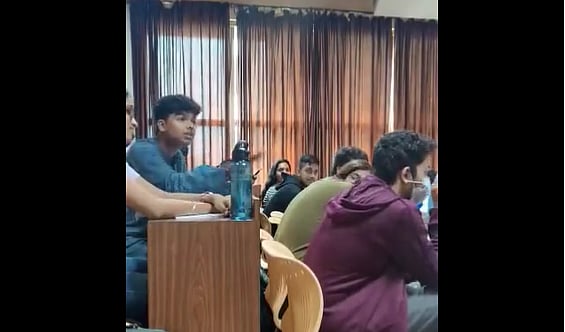 <div class="paragraphs"><p>The Manipal Institute of Technology in Karnataka on Monday, 28 November, debarred a professor from teaching classes after he allegedly called a student in his class by the name of a terrorist.</p></div>