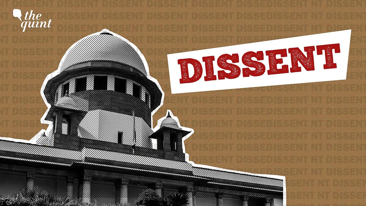 <div class="paragraphs"><p>'All Judges Not Expected To Sing The Same Song': Why Dissent is Legally Crucial</p></div>