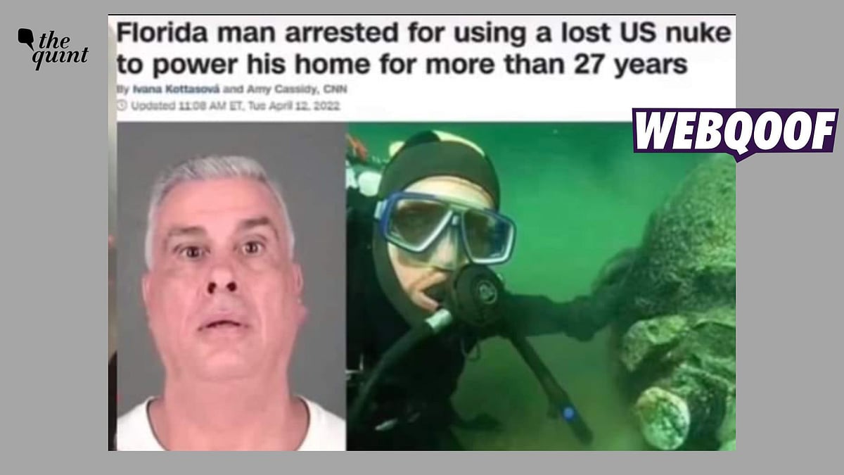 <div class="paragraphs"><p>Fact Check | The claim of a man being arrested for using a nuke to power is home is false.</p></div>