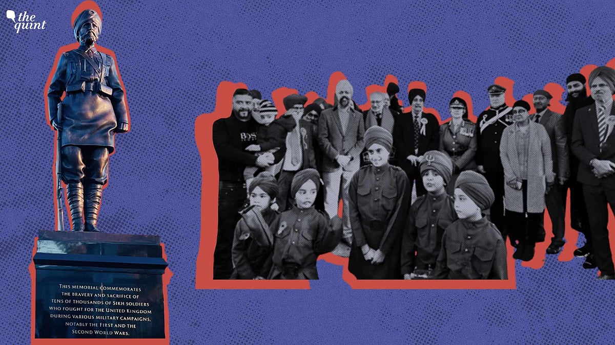 <div class="paragraphs"><p>The bronze statue, unveiled on Sunday, 30 October, was put on display on a granite plinth in Leicester's Victoria Park in the presence of hundreds of people, including members of the Sikh community and the armed forces.</p></div>