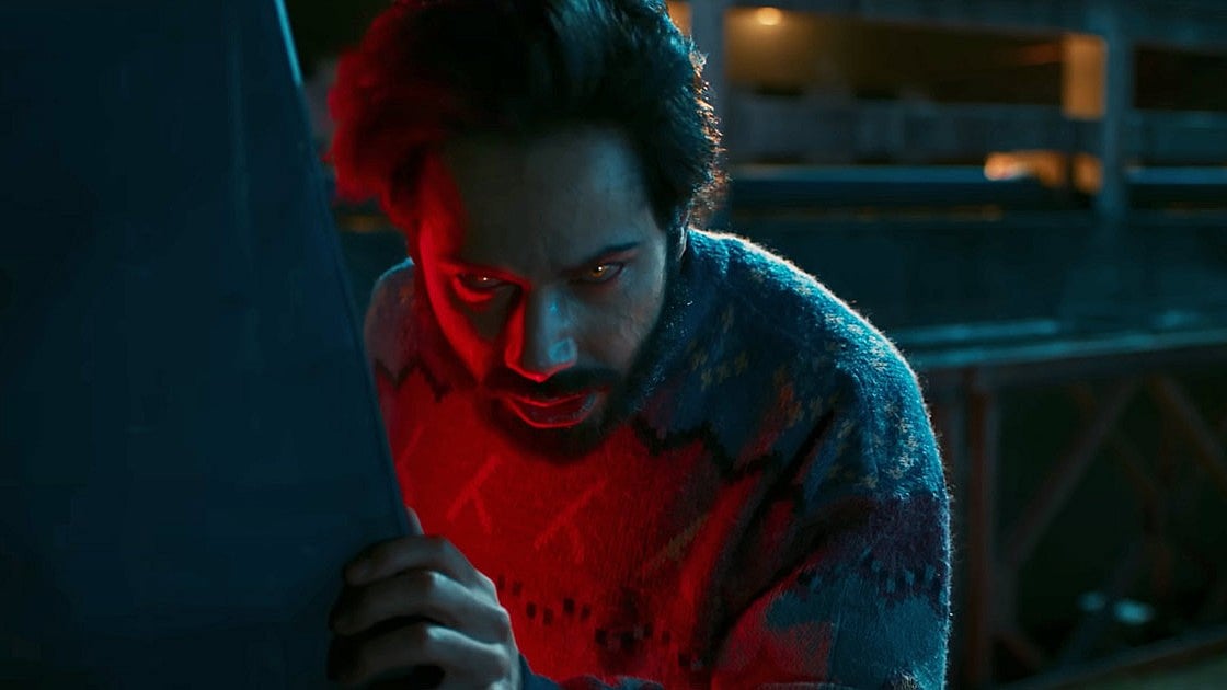 <div class="paragraphs"><p>Varun Dhawan in a still from <em>Bhediya</em>.</p></div>