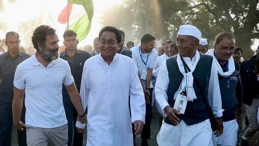 <div class="paragraphs"><p>In Madhya Pradesh, Rahul Gandhi's yatra has focussed on strengthening its base in tribal and Dalit communities – the kingmakers of the state, while carrying the soft Hindutva baton along the way.</p></div>