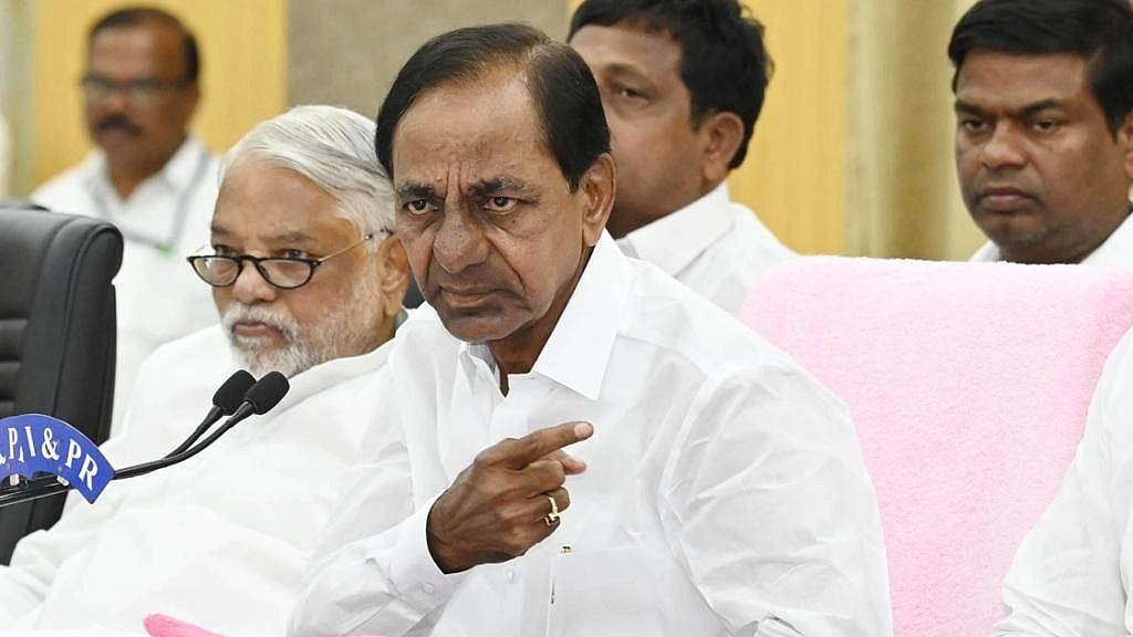<div class="paragraphs"><p>Telangana Chief Minister K Chandrashekar Rao has accused the BJP of attempting to poach TRS MLAs by offering bribe. </p></div>