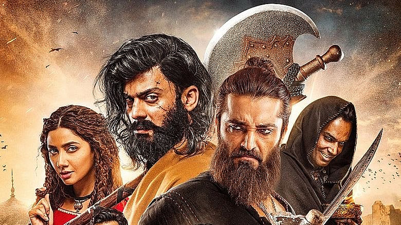 <div class="paragraphs"><p>The poster for<em> The Legend of Maula Jatt,</em> featuring Fawad Khan and Mahira Khan among others.</p></div>