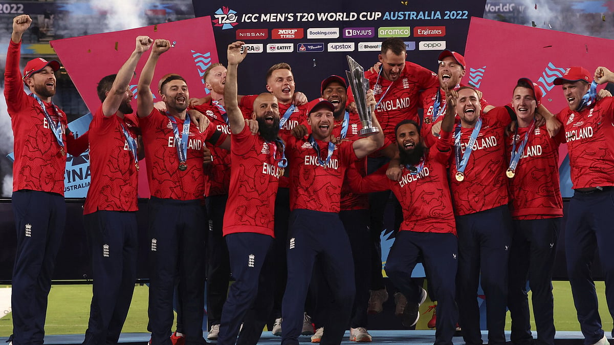 <div class="paragraphs"><p>England is the first team to hold the ICC T20 and ODI titles at the same time.</p></div>