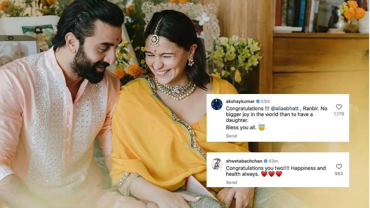 <div class="paragraphs"><p>Bollywood celebs react to the birth of Alia and Ranbir's babygirl.</p></div>