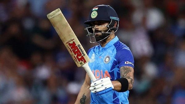 <div class="paragraphs"><p>India's Virat Kohli waves to the crowd after scoring his fifty against Bangladesh in the T20 World Cup in Adelaide on Wednesday.&nbsp;</p></div>