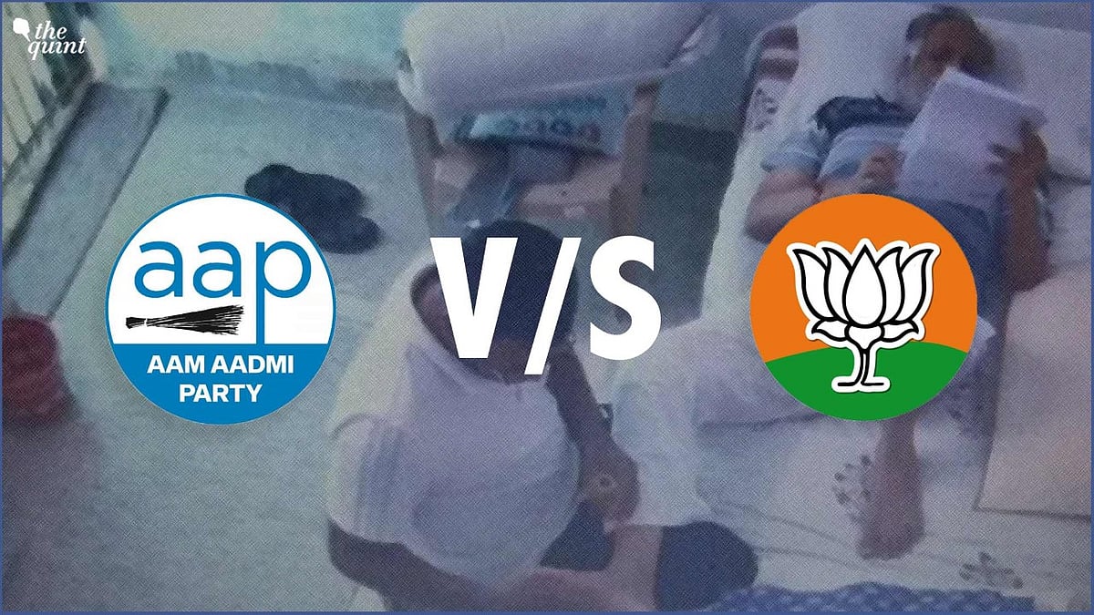 <div class="paragraphs"><p>In separate press conferences held on 19 November, leaders of the BJP and the AAP lashed out at each other over a viral video showing imprisoned Delhi government minister Satyendar Jain receiving a full body massage in jail.</p></div>