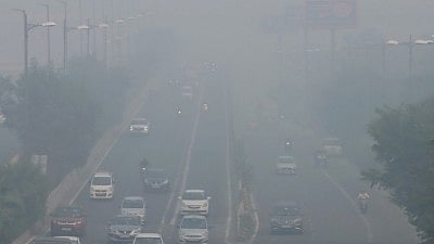 <div class="paragraphs"><p>New Delhi: Commuters ride past on a road amid low visibility due to smog as the air pollution increased, in New Delhi on Thursday, Nov. 3, 2022. </p></div>