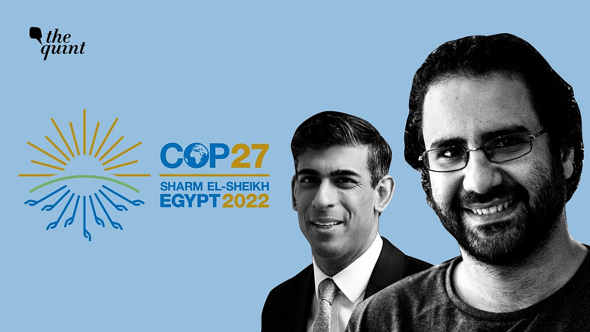 <div class="paragraphs"><p><a href="https://www.thequint.com/topic/rishi-sunak">Rishi Sunak</a>&nbsp;raised the issue of the jailed British Egyptian activist Alaa Abd El-Fattah in a meeting with President Abdel Fattah al-Sisi at <a href="https://www.thequint.com/climate-change/cop27-day-1-loss-and-damage-finance-agenda-adopted-what-does-it-mean">COP27</a>.&nbsp;</p></div>
