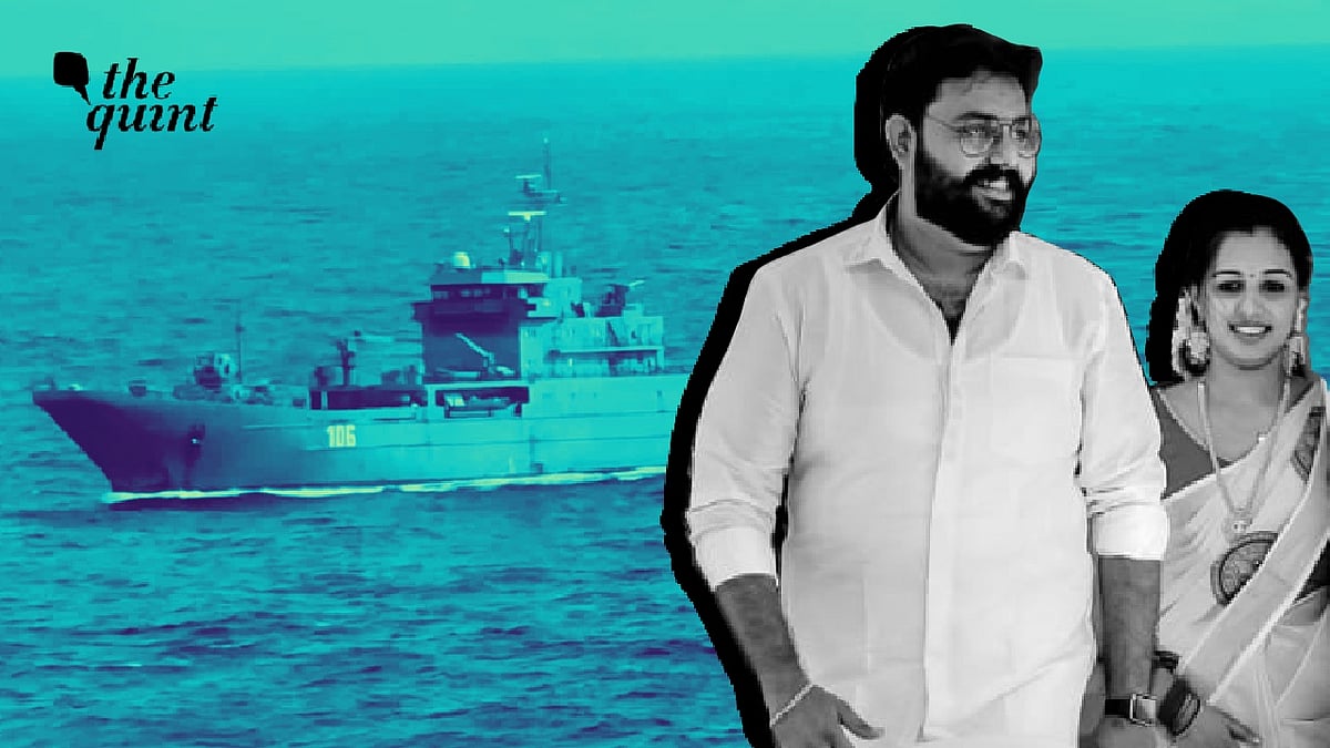 <div class="paragraphs"><p>Vijith V Nair, deceased Malayali woman Vismaya V Nair's brother, is one among the 16 Indians detained aboard a ship in Equatorial Guinea. </p></div>