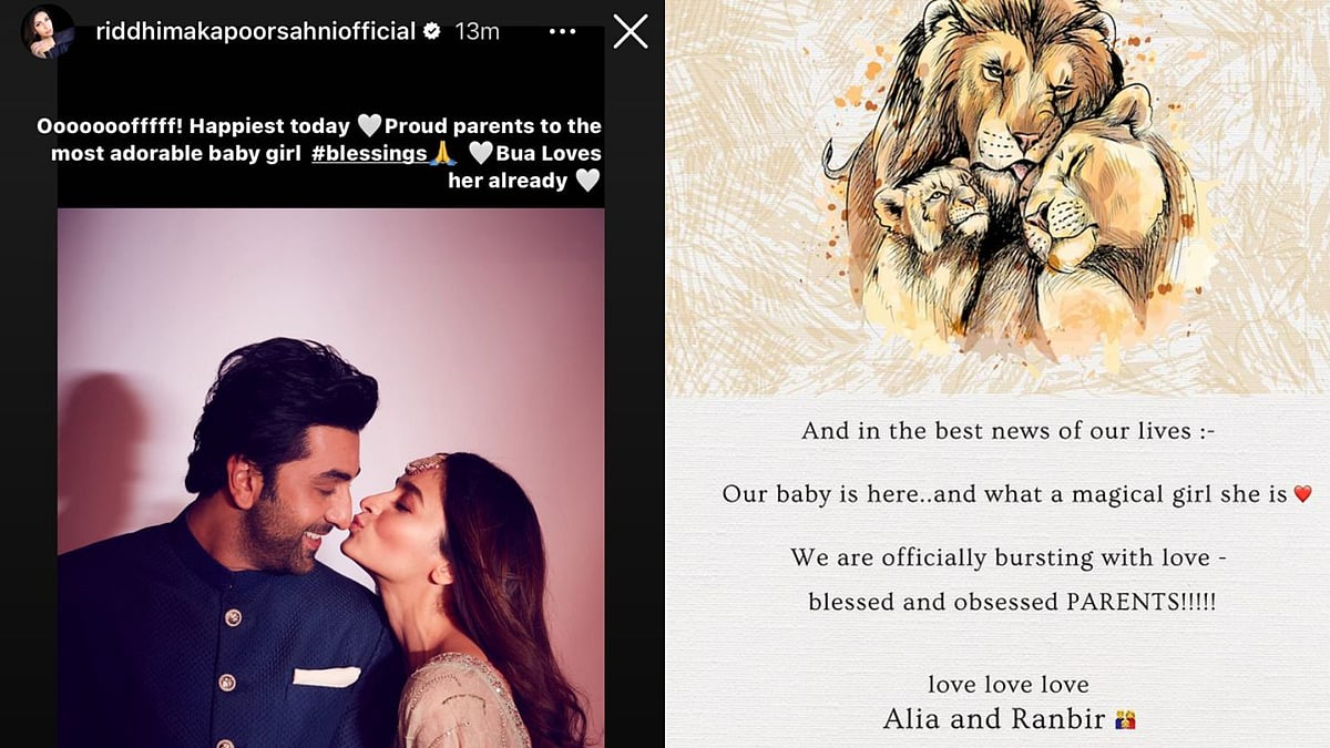 <div class="paragraphs"><p>Ranbir Kapoor's mother, Neetu Kapoor as well as his sister, Riddhima Kapoor Sahni take to social media to congratulate him and Alia Bhatt.</p></div>