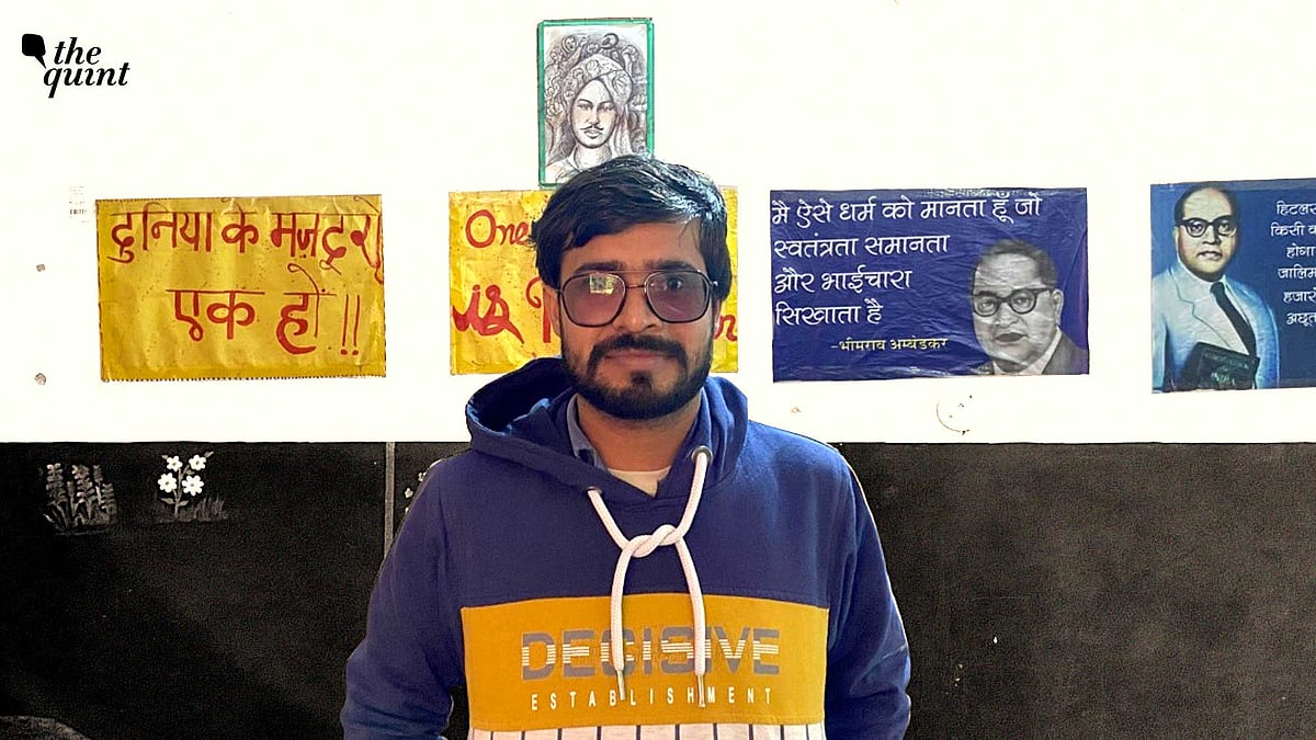 <div class="paragraphs"><p>Dalit labour rights activist Shiv Kumar at his house in Haryana's Sonipat. </p></div>