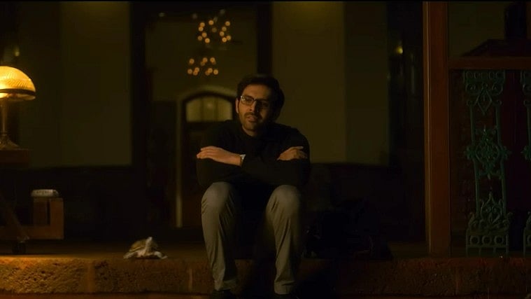 <div class="paragraphs"><p>Kartik Aaryan in a still from 'Freddy.'</p></div>