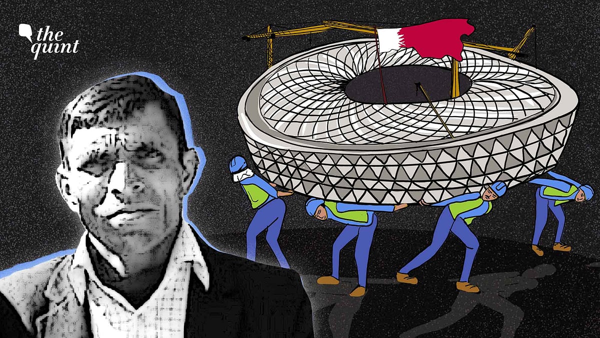 <div class="paragraphs"><p>I chose not to watch World Cup this year played in stadiums, many people died constructing. My uncle is one of them.</p></div>
