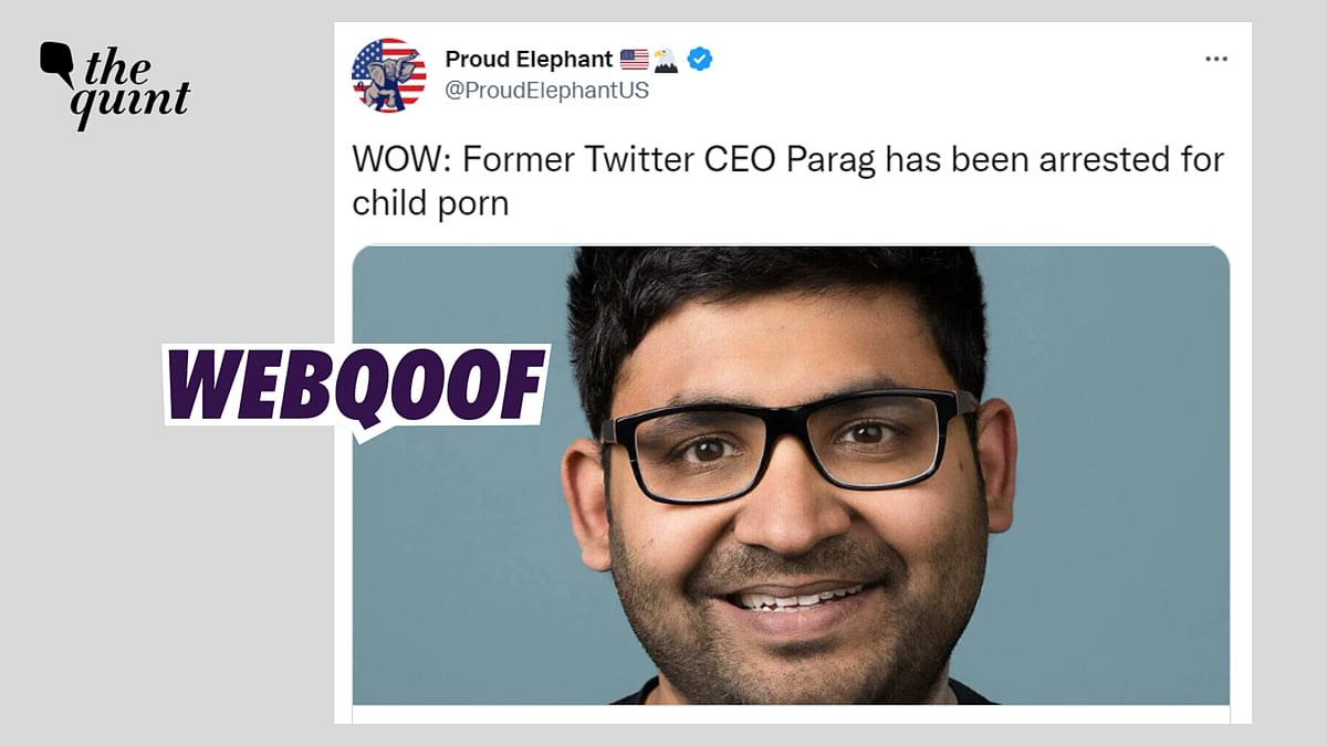 <div class="paragraphs"><p>Fact-Check: The article claiming former Twitter CEO Parag Agrawal was arrested is false. </p></div>