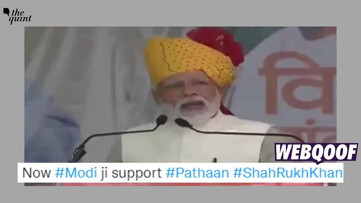 <div class="paragraphs"><p>Fact-Check | The video is old and not related to the upcoming film of Shah Rukh Khan called <em>Pathaan</em>.</p></div>