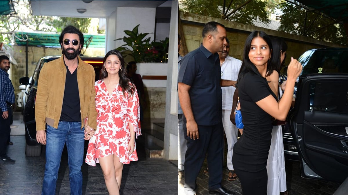 <div class="paragraphs"><p>Alia Bhatt, Ranbir Kapoor, Suhana Khan at the Kapoor family Christmas lunch.</p></div>