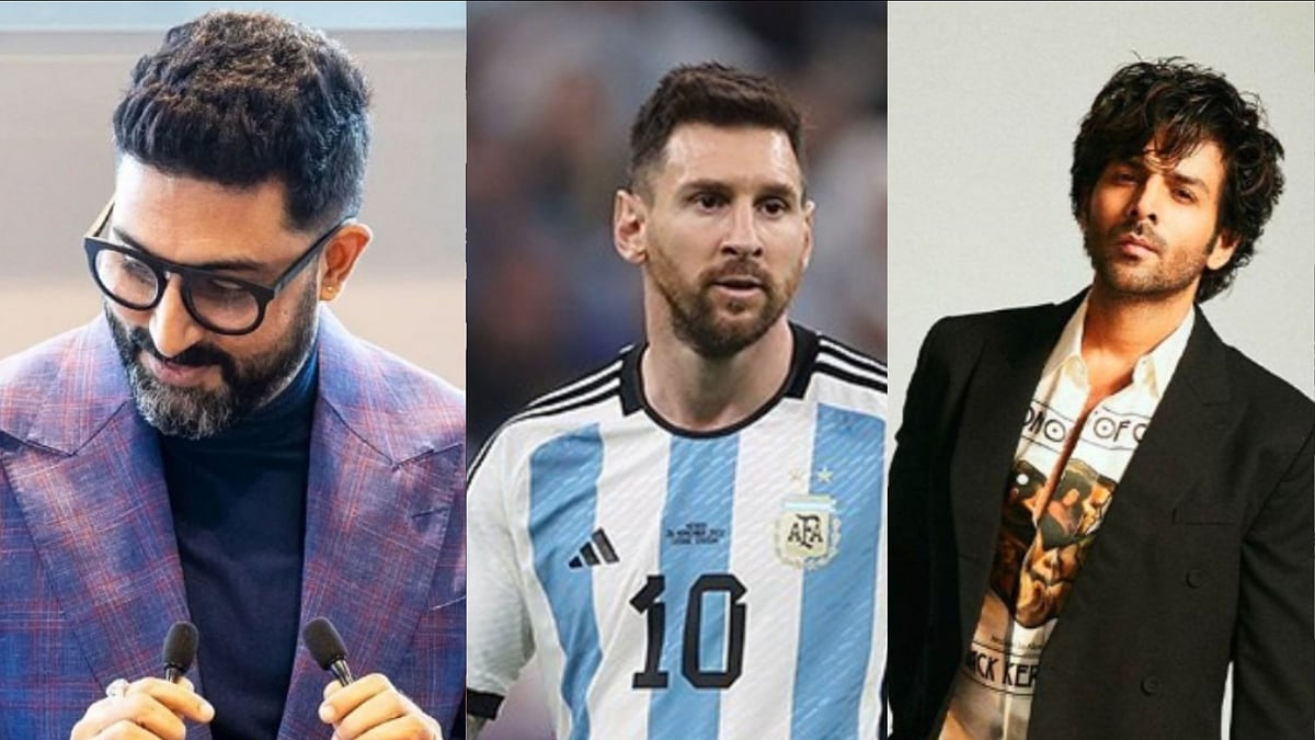 <div class="paragraphs"><p>Kartik Aaryan, Abhishek Bachchan & others react to Messi's FIFA World Cup win. </p></div>