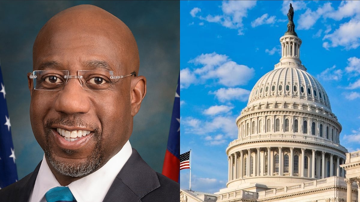 <div class="paragraphs"><p>Democrat Raphael Warnock (in picture) defeated Republican challenger Herschel Walker in the Georgia runoff on Tuesday, 6 December</p></div>