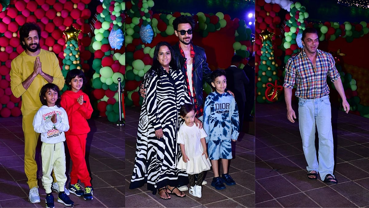 <div class="paragraphs"><p>Arbaaz Khan & Others Spotted At Arpita Khan's Daughter's Birthday Bash. </p></div>