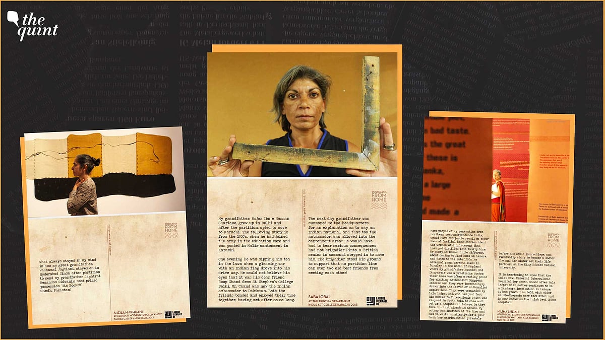 <div class="paragraphs"><p>'Postcards from Home' exhibition at the Ashmolean Museum in <a href="https://www.thequint.com/topic/britain">Britain</a>’s Oxford.</p></div>