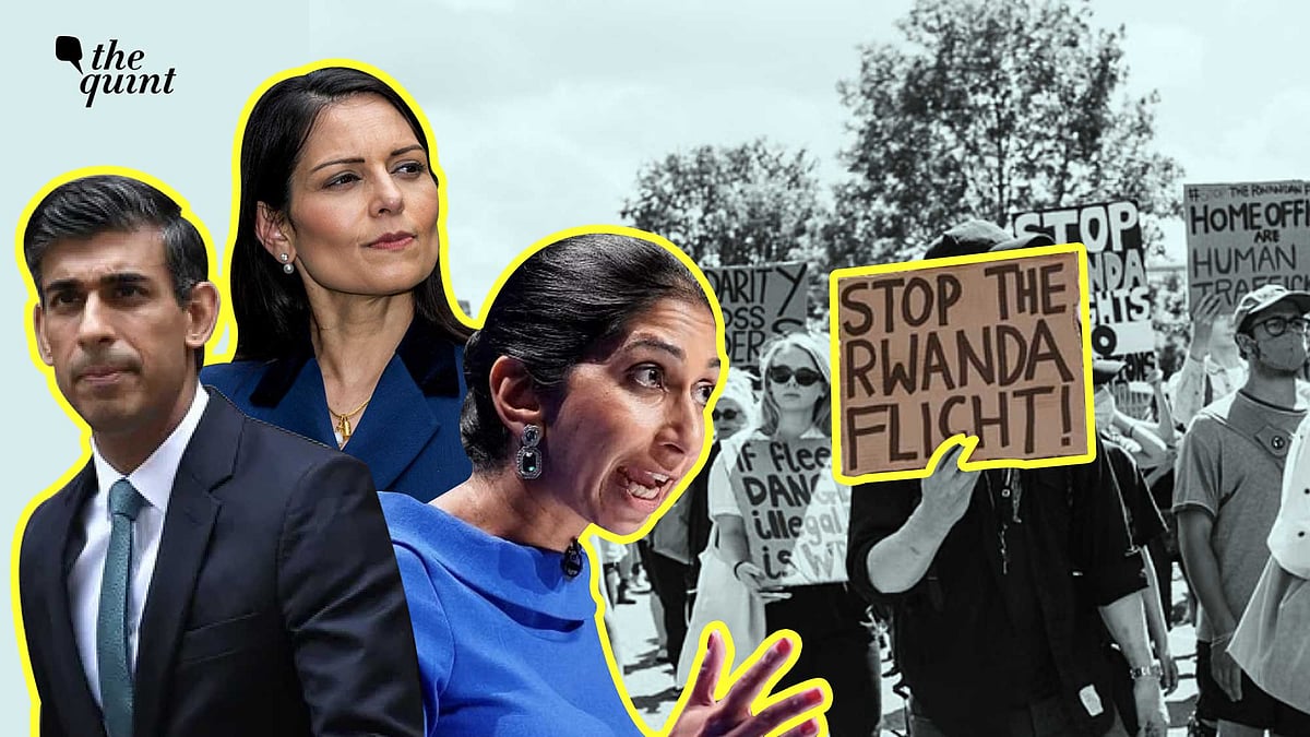<div class="paragraphs"><p>While the plan was devised by Indian-origin home secretary Priti Patel, it is being taken forward by another Indian-origin home secretary suella braverman under the leadership of Rishi Sunak, the UK's first Indian-origin prime minister.</p></div>