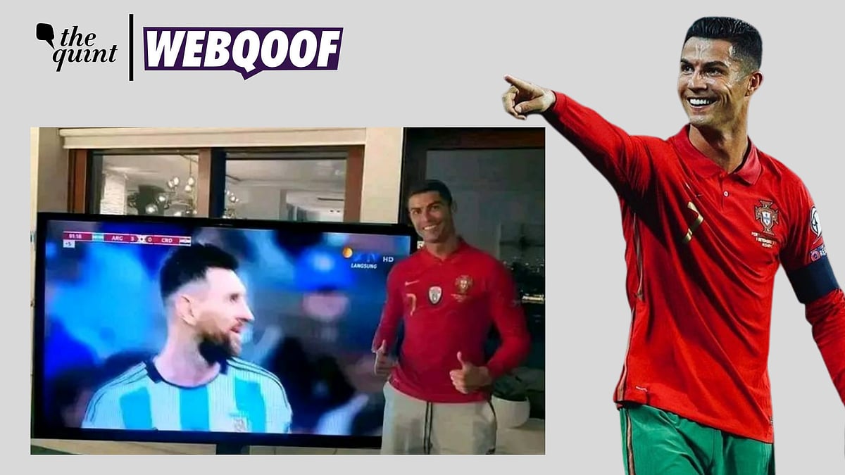 <div class="paragraphs"><p>Fact-check: The claim states that Cristiano Ronaldo is seen supporting the Argentinian football team and Lionel Messi in the 2022 FIFA World Cup.</p></div>