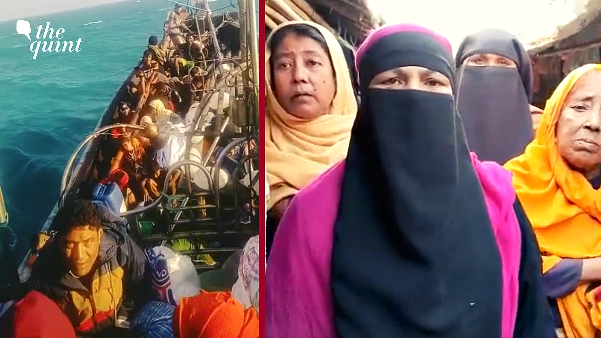 <div class="paragraphs"><p>The woman in the video can be heard saying, "Our children are starving to death in the middle of sea kindly show some mercy to them. Without your help all them will die one by one. Please save them for God’s sake."</p></div>
