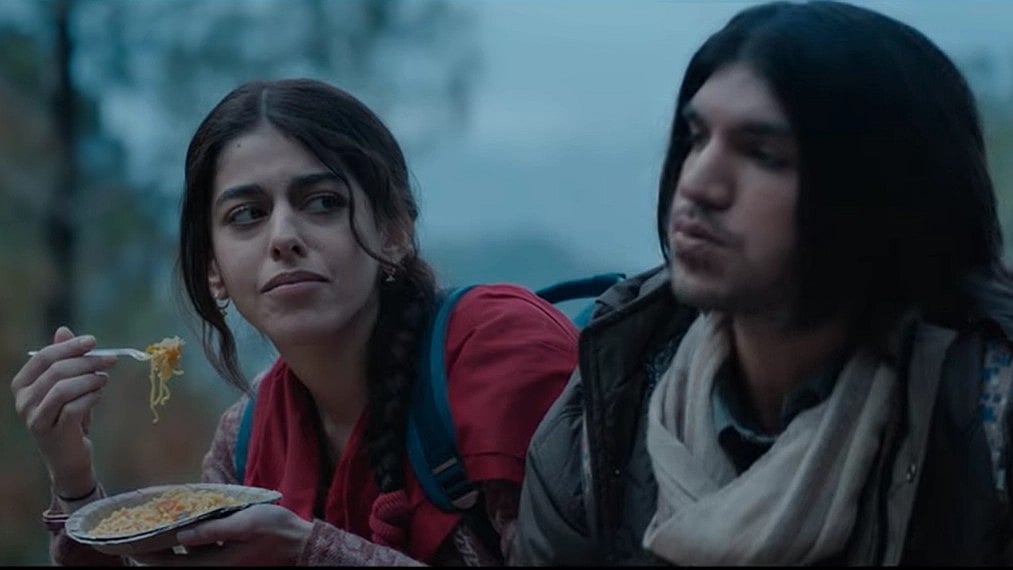 <div class="paragraphs"><p>Alaya F and Karan Mehta in a still from the film.</p></div>