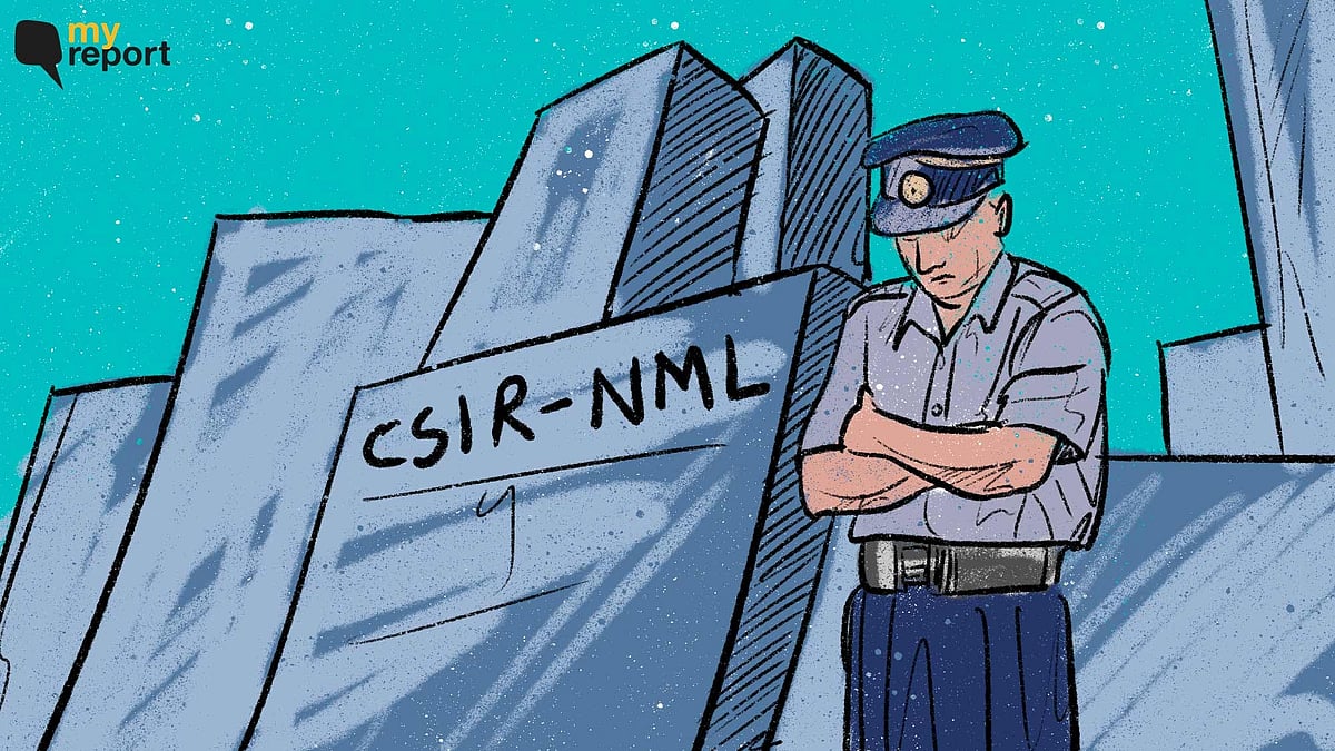 <div class="paragraphs"><p>Private security guards at CSIR-NML haven't been paid for 2 month.</p></div>