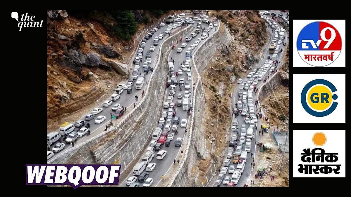 <div class="paragraphs"><p>Fact-Check | The picture is old and unrelated to the recent reports of traffic jam on the Atal Tunnel in Himachal Pradesh.</p></div>