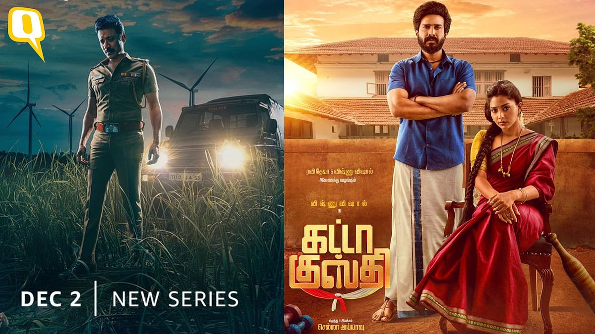 <div class="paragraphs"><p>Stills from <em>Vadhandhi and Gatta Kusthi</em> </p></div>
