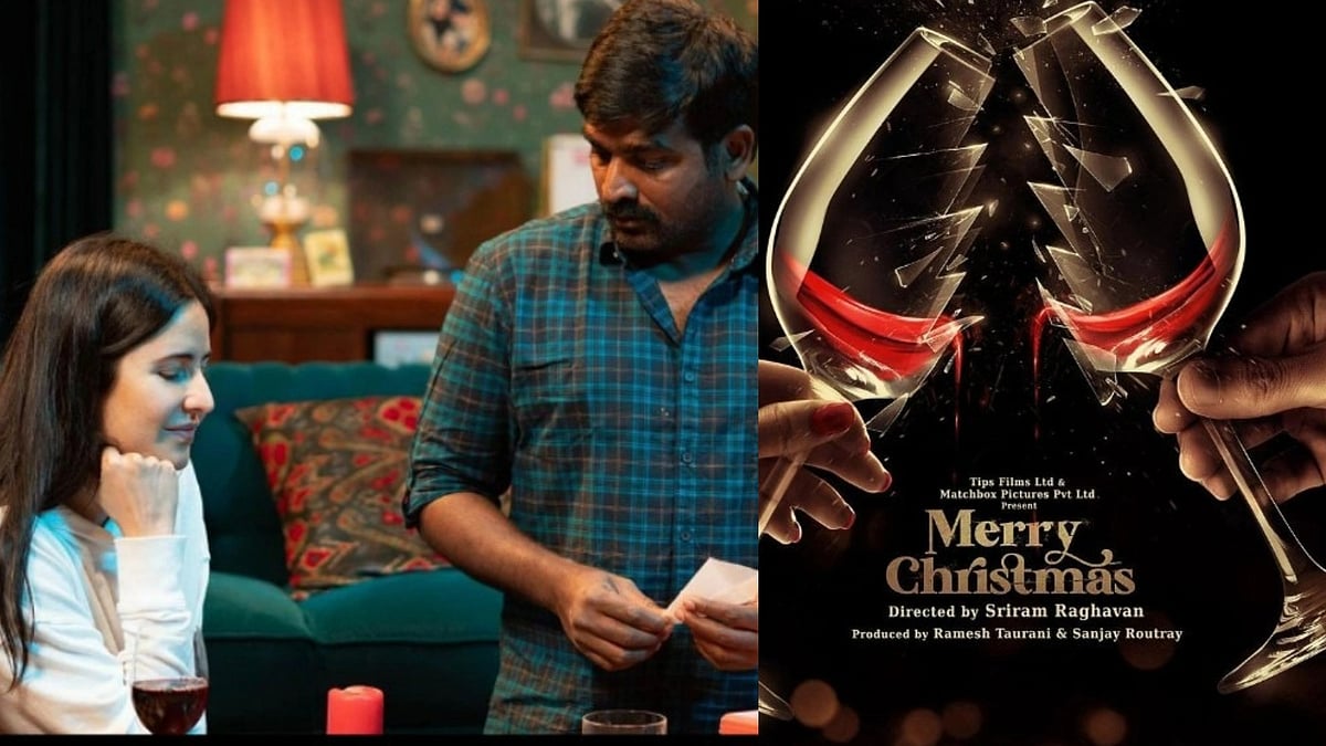 <div class="paragraphs"><p>Katrina Kaif & Vijay Sethupathi Unveil First Poster of 'Merry Christmas'. </p></div>