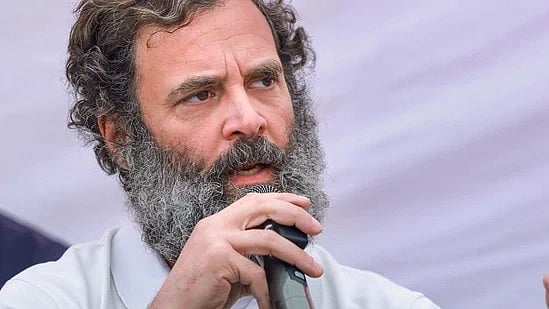 <div class="paragraphs"><p>Responding to a reporter’s question, he said, “The person you are looking at is not Rahul Gandhi."</p></div>