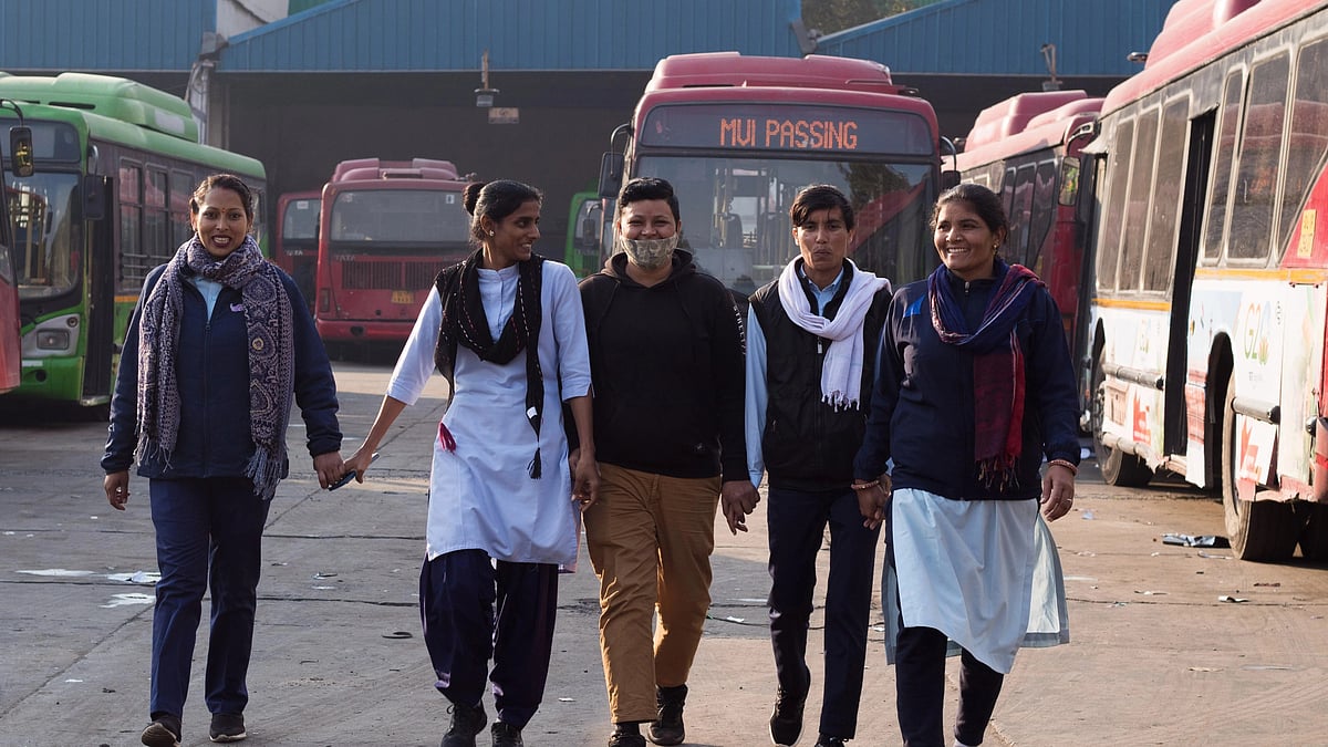 <div class="paragraphs"><p>After free training provided by the Delhi government, women drivers were inducted into the DTC fleet. Most of them were hired in the last six months.</p></div>