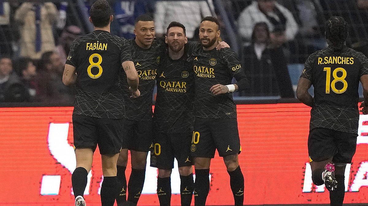 <div class="paragraphs"><p>Riyadh vs PSG: Lionel Messi was on the scoresheet as his team, PSG, defeated Cristiano Ronaldo's Riyadh All-Stars XI 5-4.</p></div>