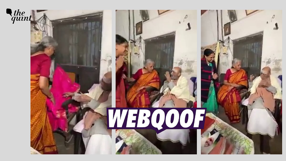 <div class="paragraphs"><p>Fact-Check: The person in the video was the grandnephew of Tamil poet&nbsp;Mahakavi Subramaniya Bharathi.</p></div>