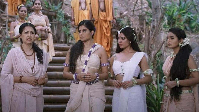 <div class="paragraphs"><p>Samantha Ruth Prabhuin a still from the film Shaakuntalam.</p></div>