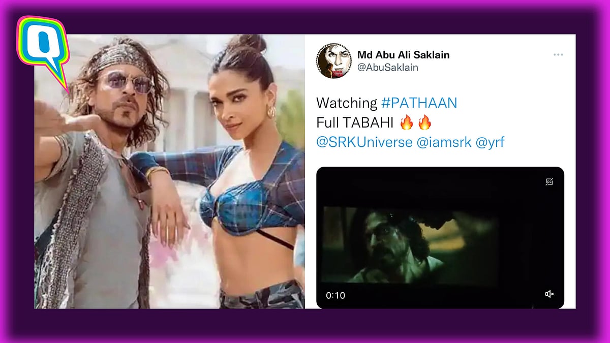 <div class="paragraphs"><p>Fan Reactions to Shah Rukh-Deepika Padukone's 'Pathaan' Flood Desi Twitter</p></div>