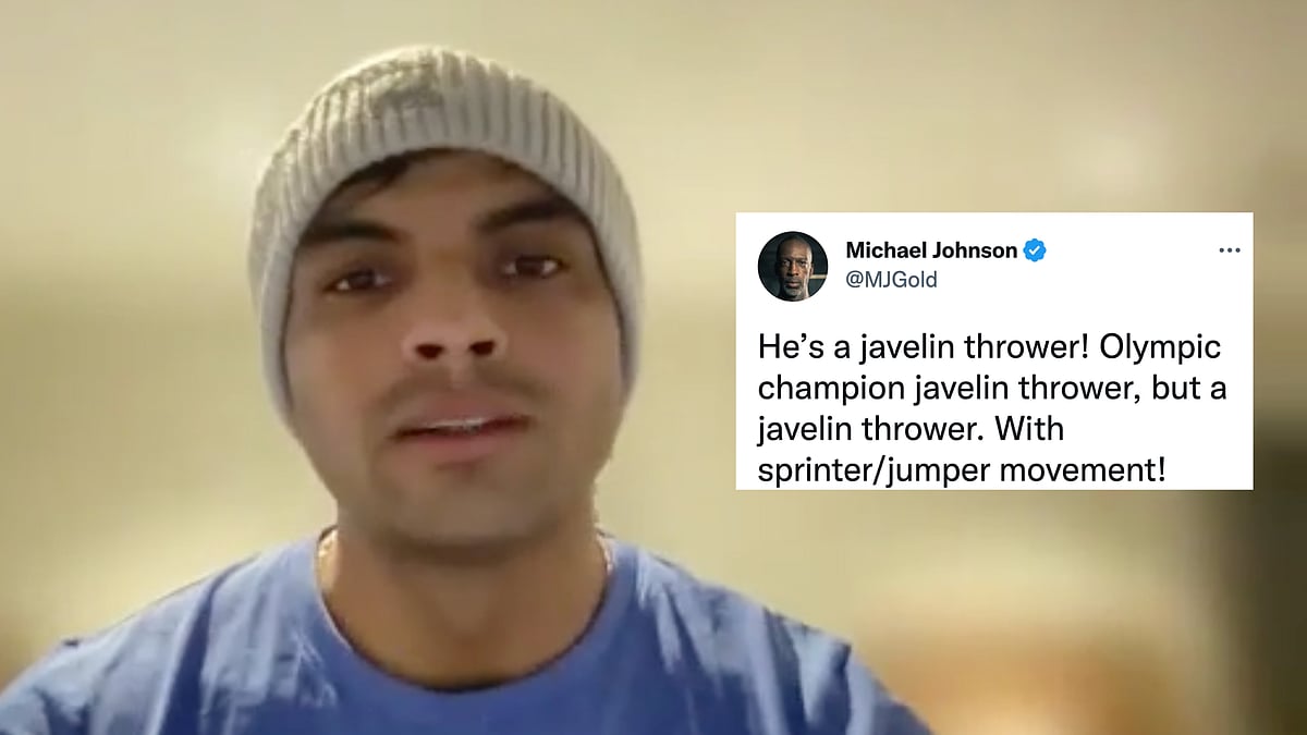 <div class="paragraphs"><p>Neeraj Chopra's sprint technique was recently praised on social media by Michael Johnson.</p></div>