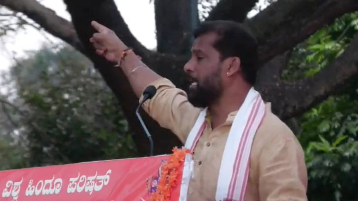 <div class="paragraphs"><p>Vishwa Hindu Parishad (VHP) leader Sharan Pumpwell.</p></div>