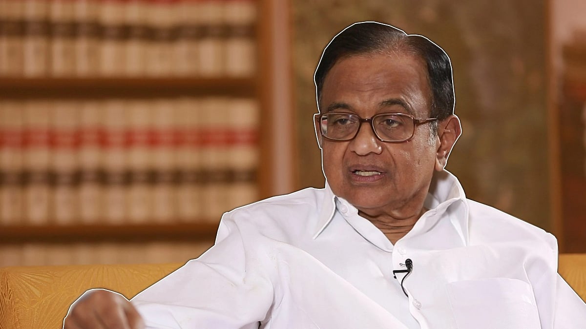 File image of former Finance Minister P Chidambaram.