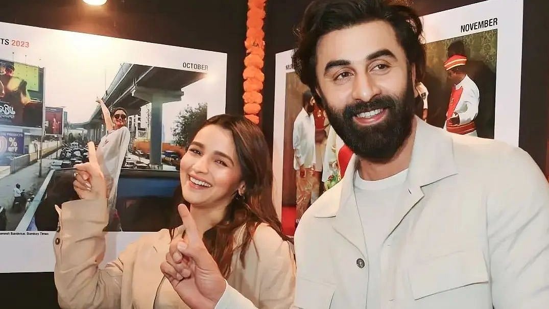 <div class="paragraphs"><p>Alia Bhatt and Ranbir Kapoor at an event in Mumbai.</p></div>