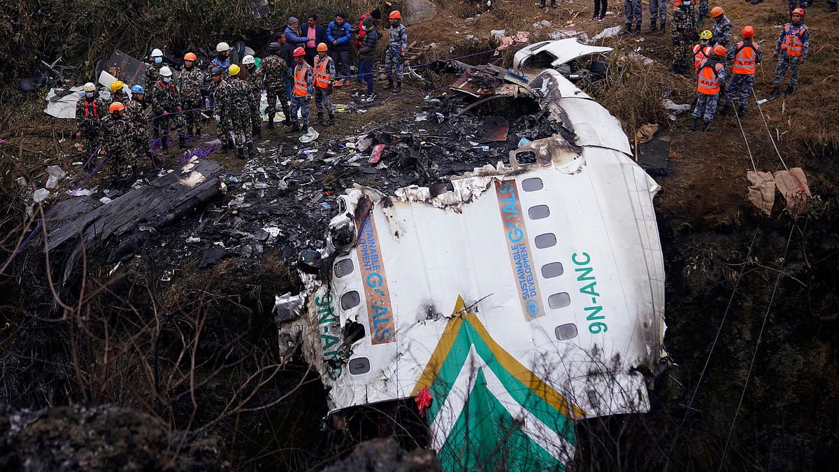<div class="paragraphs"><p><a href="https://www.thequint.com/news/hot-news/nepal-plane-crash-who-are-the-5-indians-onboard-yeti-airlines-aircraft">Abhishek Kushwaha's</a> father, Chandrama Maurya told The Quint, "He said that he will be back in a day or two.</p></div>