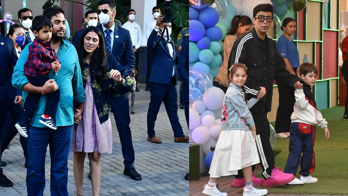<div class="paragraphs"><p>Karan Johar &amp; Others Attend Akash Ambani’s Son Prithvi’s Birthday Bash.&nbsp;</p></div>