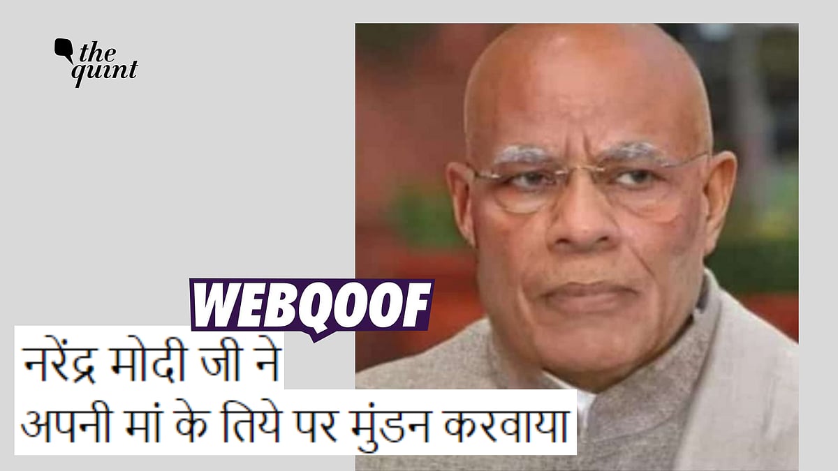 <div class="paragraphs"><p>Fact-check: The image showing Prime Minister Narendra Modi bald is altered. </p></div>
