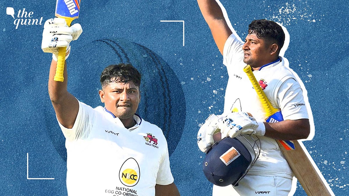 <div class="paragraphs"><p>Sarfaraz Khan has scored two centuries in his last three Ranji Trophy outings.</p></div>